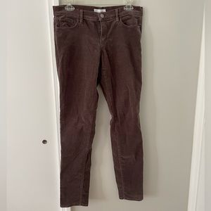 EUC Loft Corduroy Skinny Pants